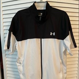 **NWOT** Under Armour Short-Sleeve Warmup Jacket